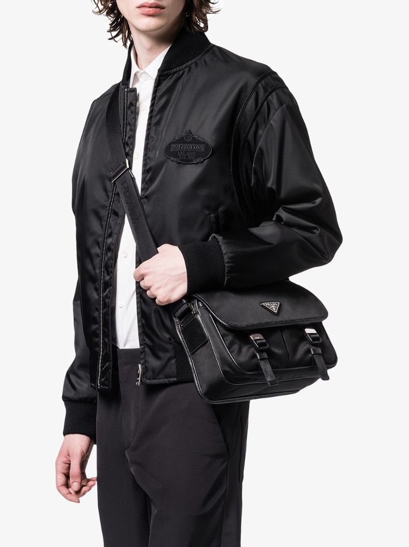 Black Small Messenger Bag