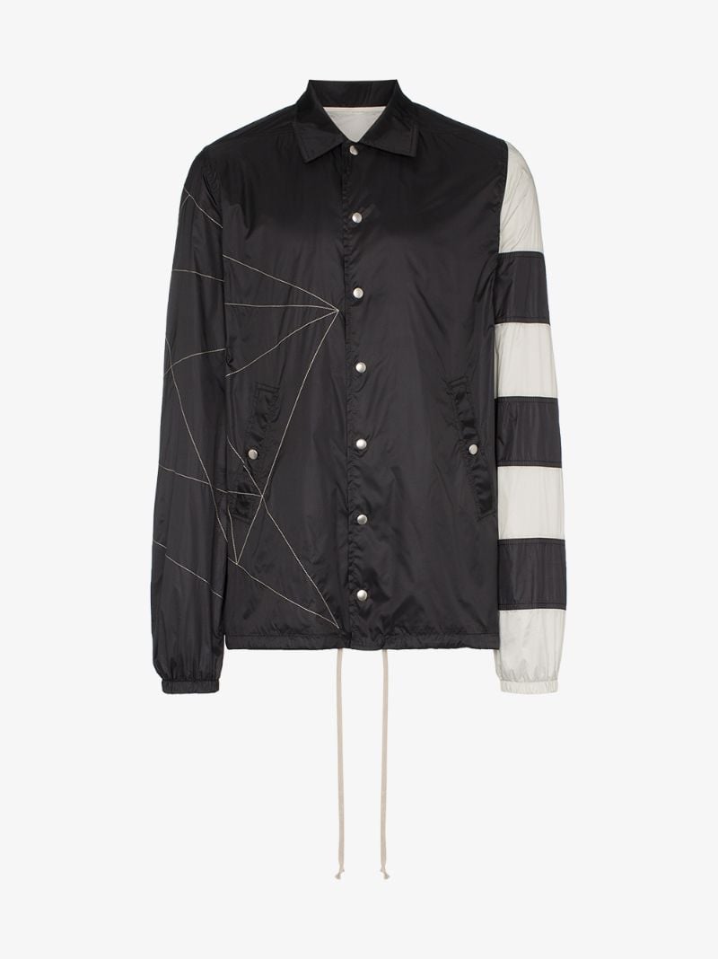 Striped Windbreaker Jacket