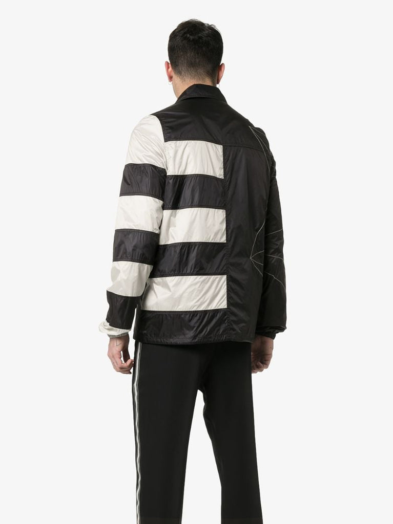 Striped Windbreaker Jacket