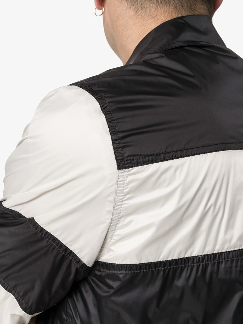 Striped Windbreaker Jacket