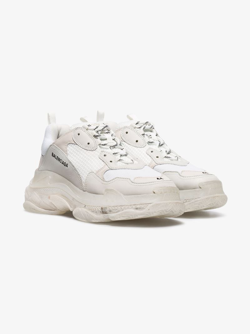 Triple S Clear Sole Sneakers