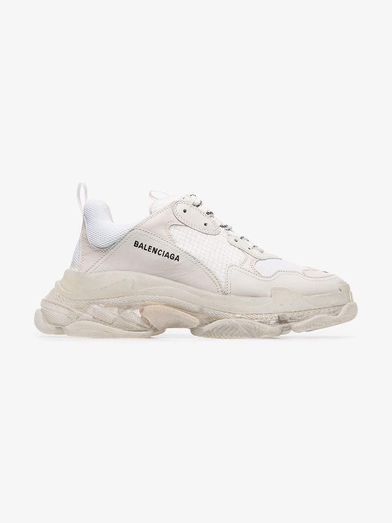Triple S Clear Sole Sneakers