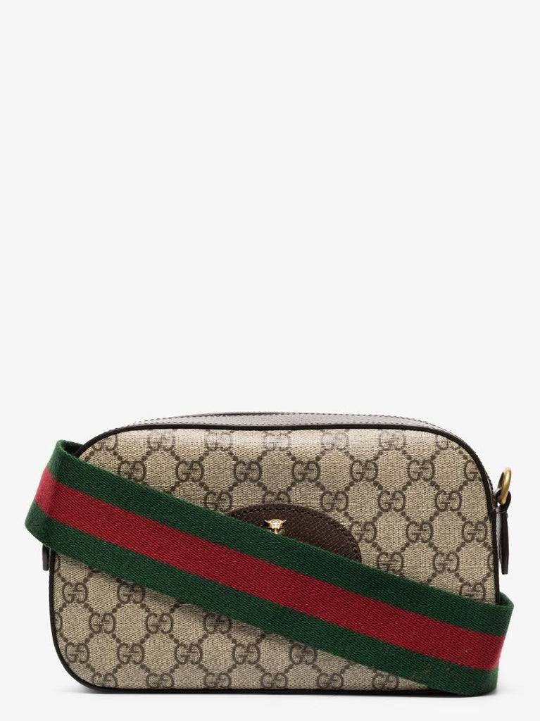 Brown Neo Vintage Gg Supreme Mini Cross Body Bag