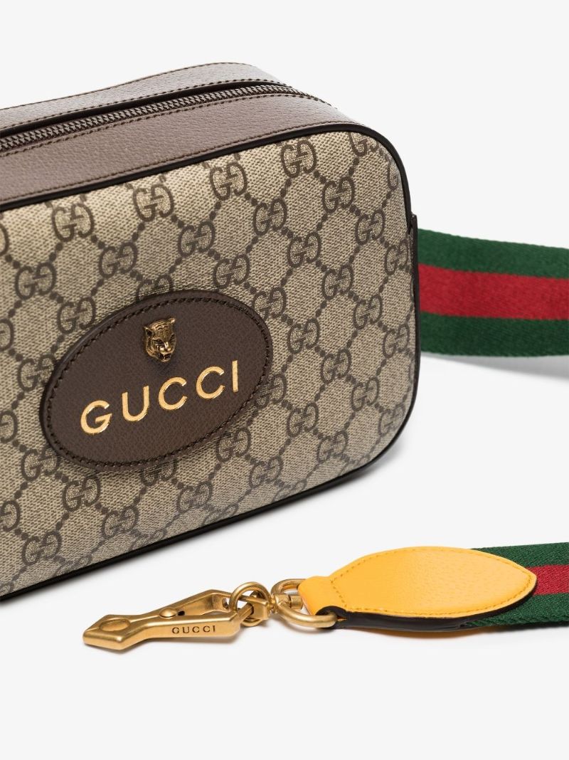 Brown Neo Vintage Gg Supreme Mini Cross Body Bag