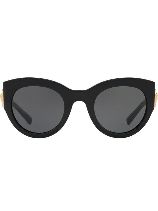 Black Tribute Oversized Sunglasses