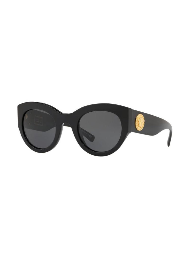 Black Tribute Oversized Sunglasses