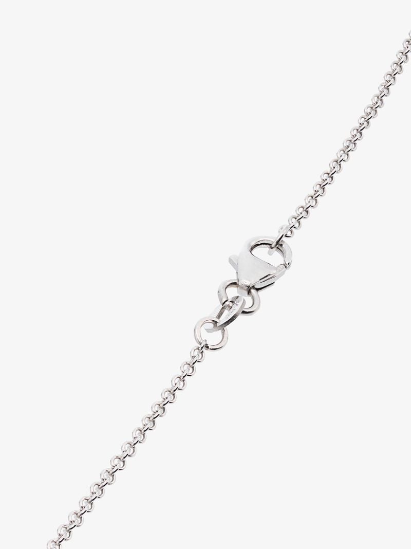18k White Gold Luna Diamond Necklace
