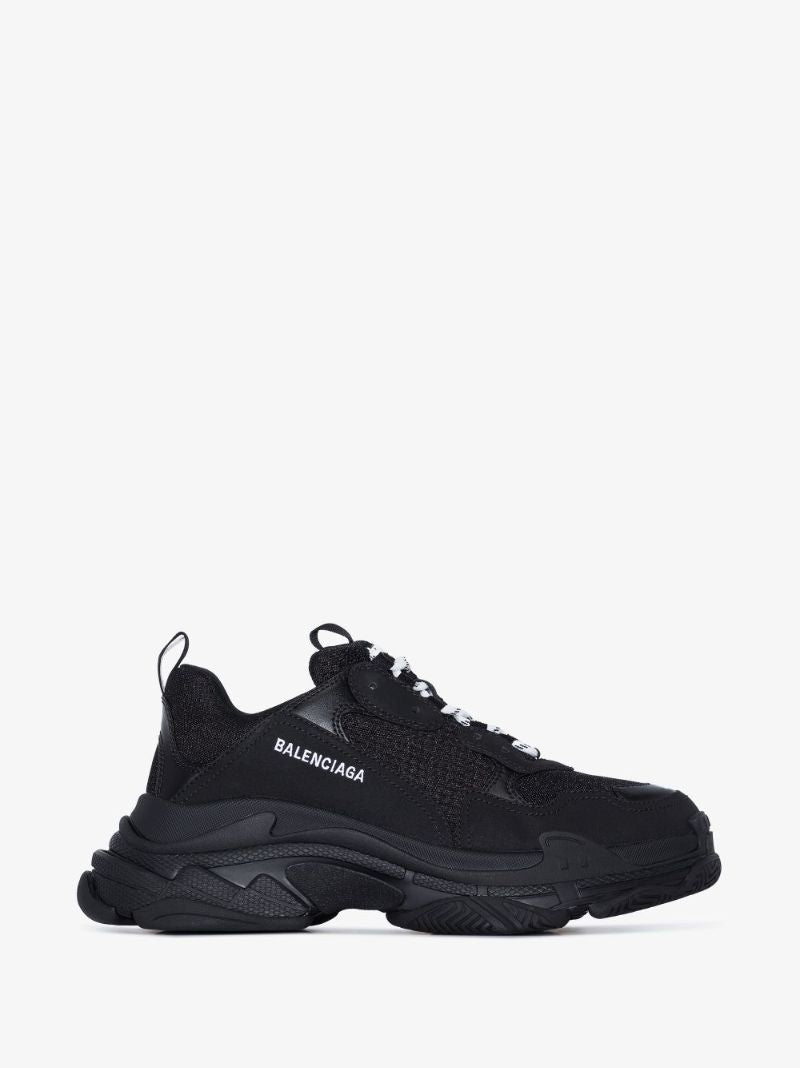 Black Triple S Sneakers