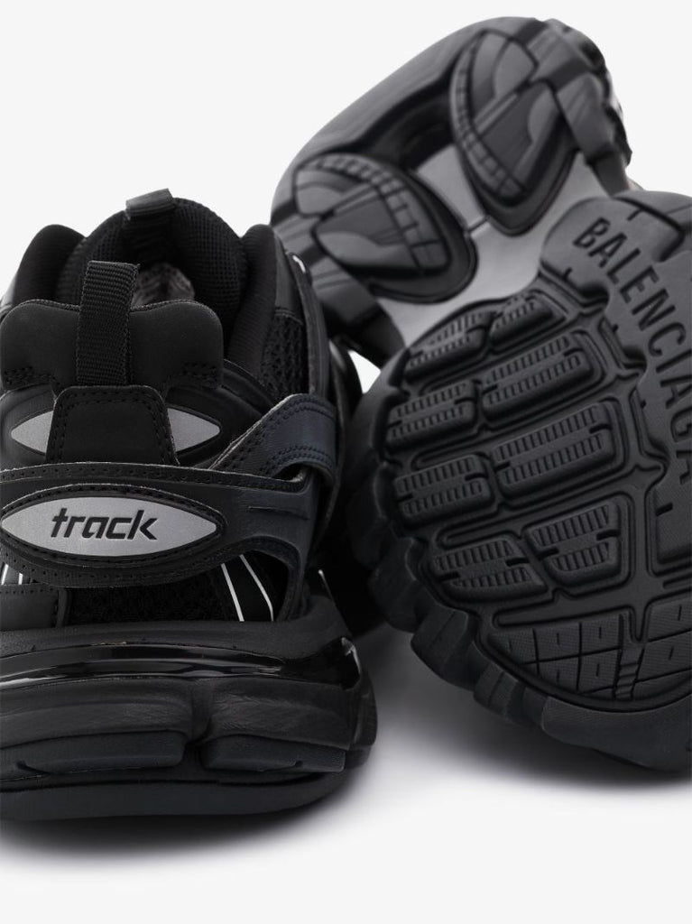 Black Track Low Top Sneakers