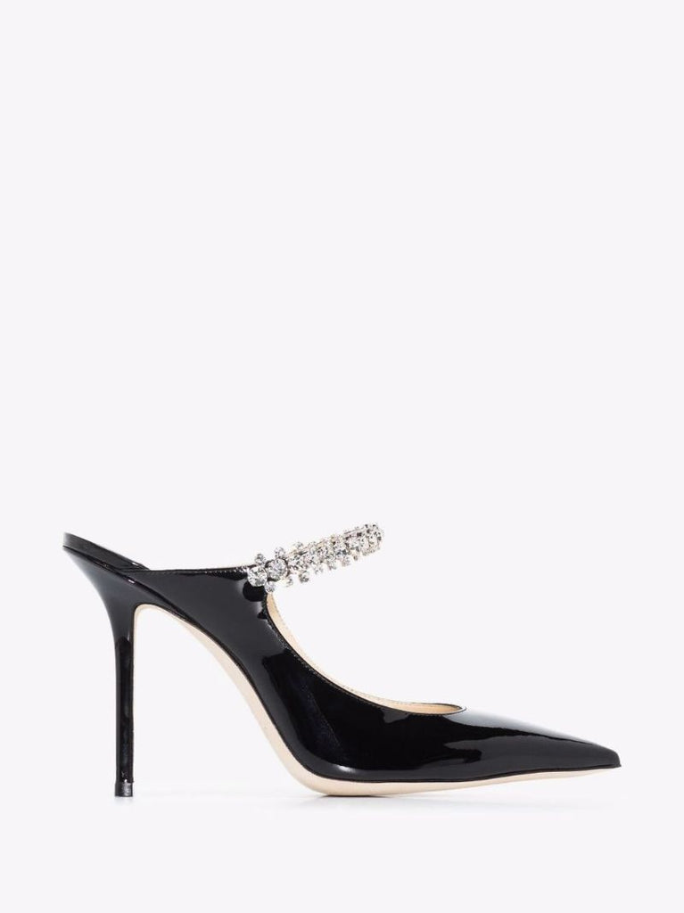 Black Bing 100 Patent Leather Pumps