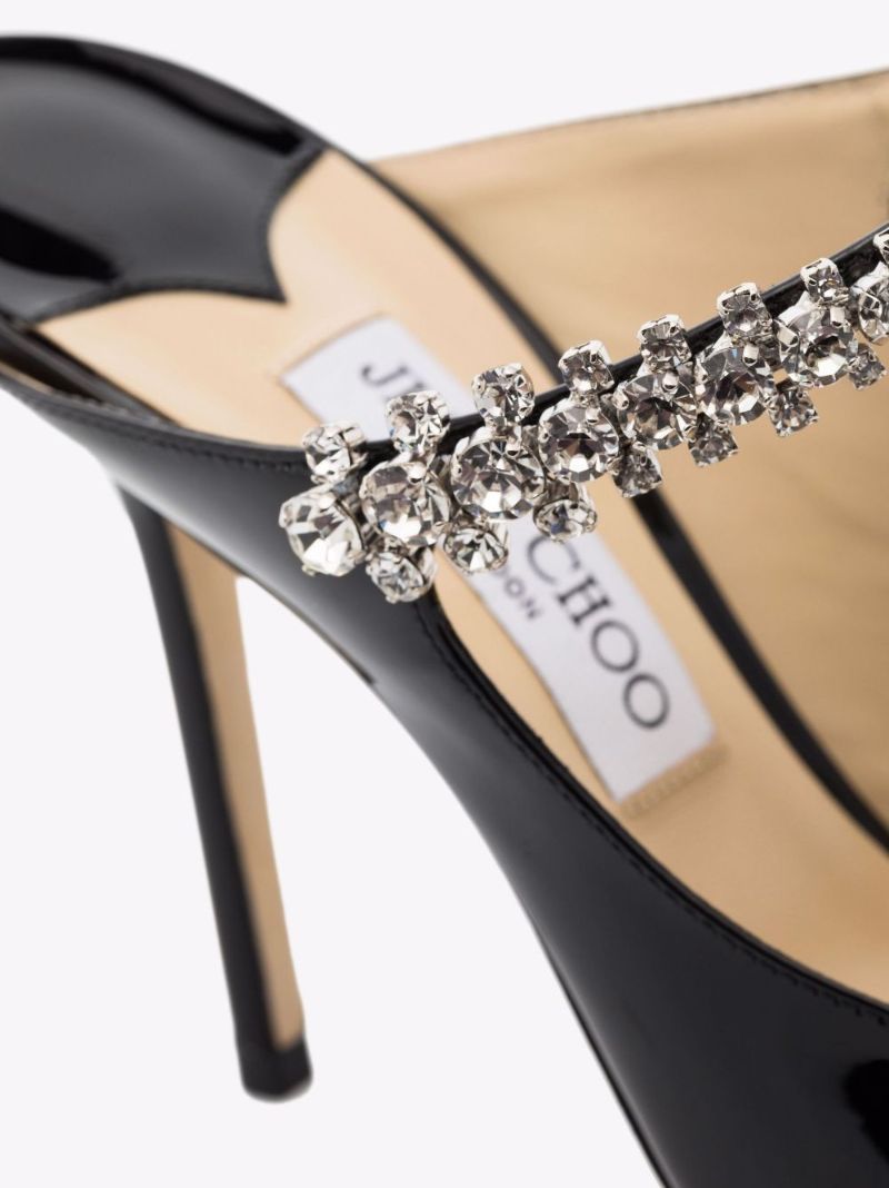 Black Bing 100 Patent Leather Pumps