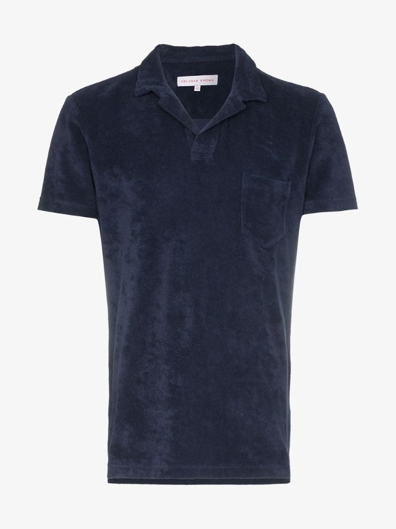 Terry Cloth Polo Shirt