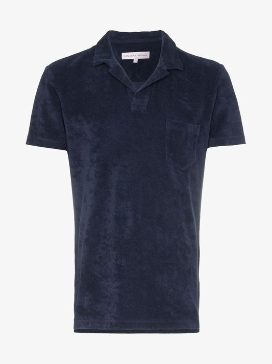 Terry Cloth Polo Shirt