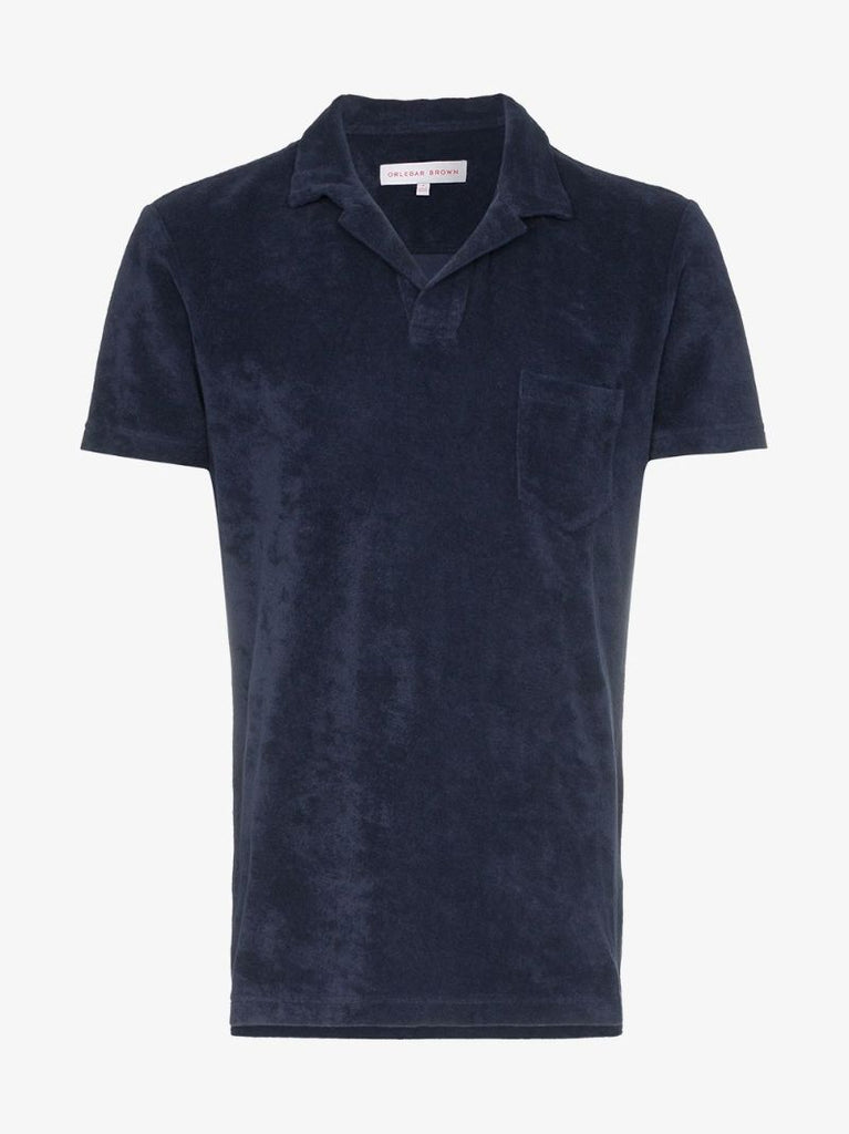 Terry Cloth Polo Shirt
