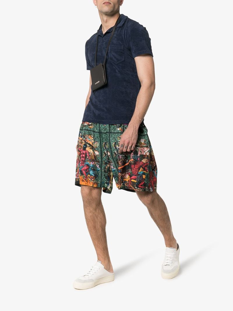 Terry Cloth Polo Shirt