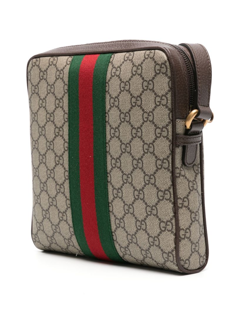 Brown Ophidia Gg Cross Body Bag