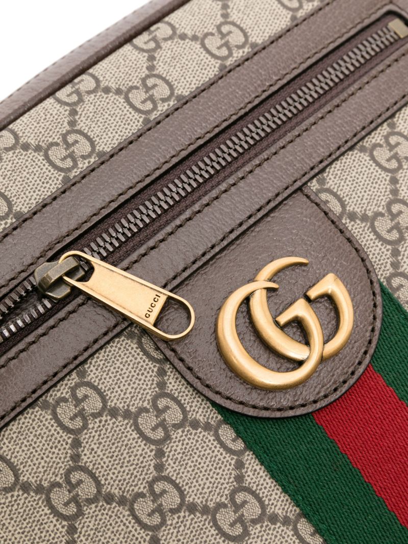 Brown Ophidia Gg Cross Body Bag