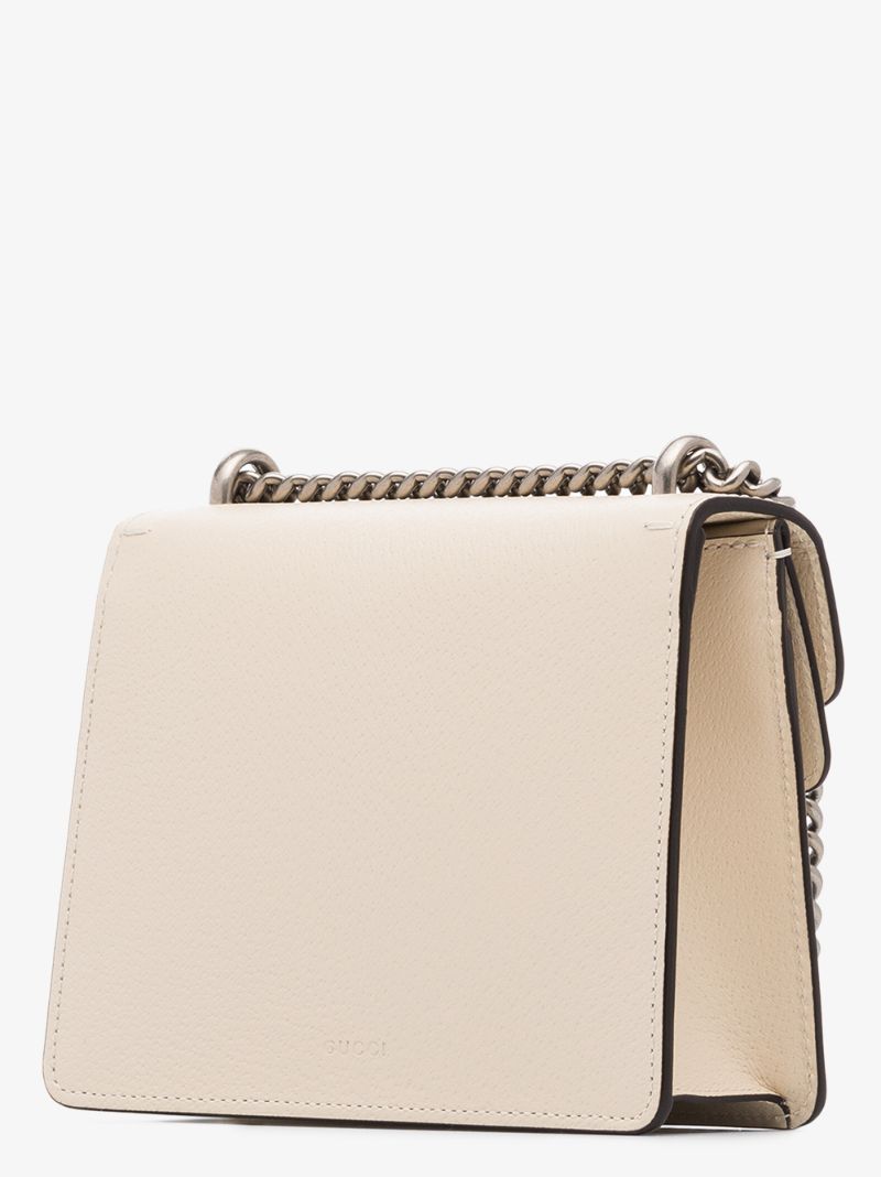 Neutral Dionysus Mini Leather Shoulder Bag