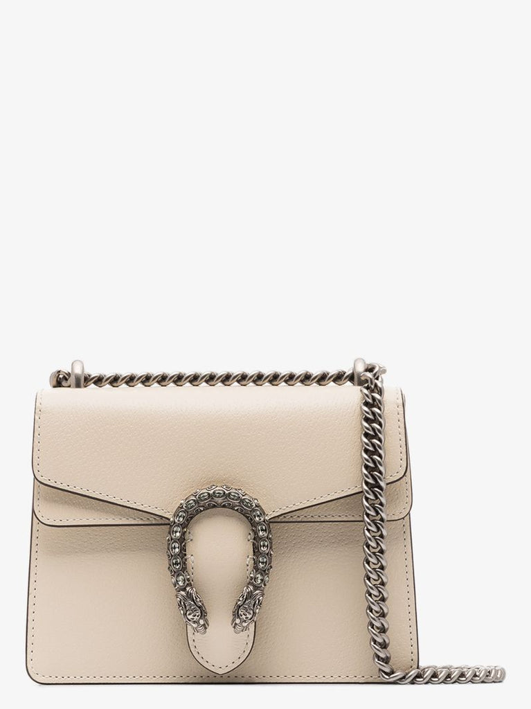 Neutral Dionysus Mini Leather Shoulder Bag