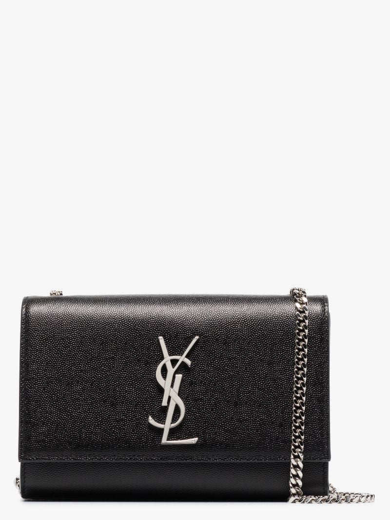 Black Kate Small Leather Shoulder Bag