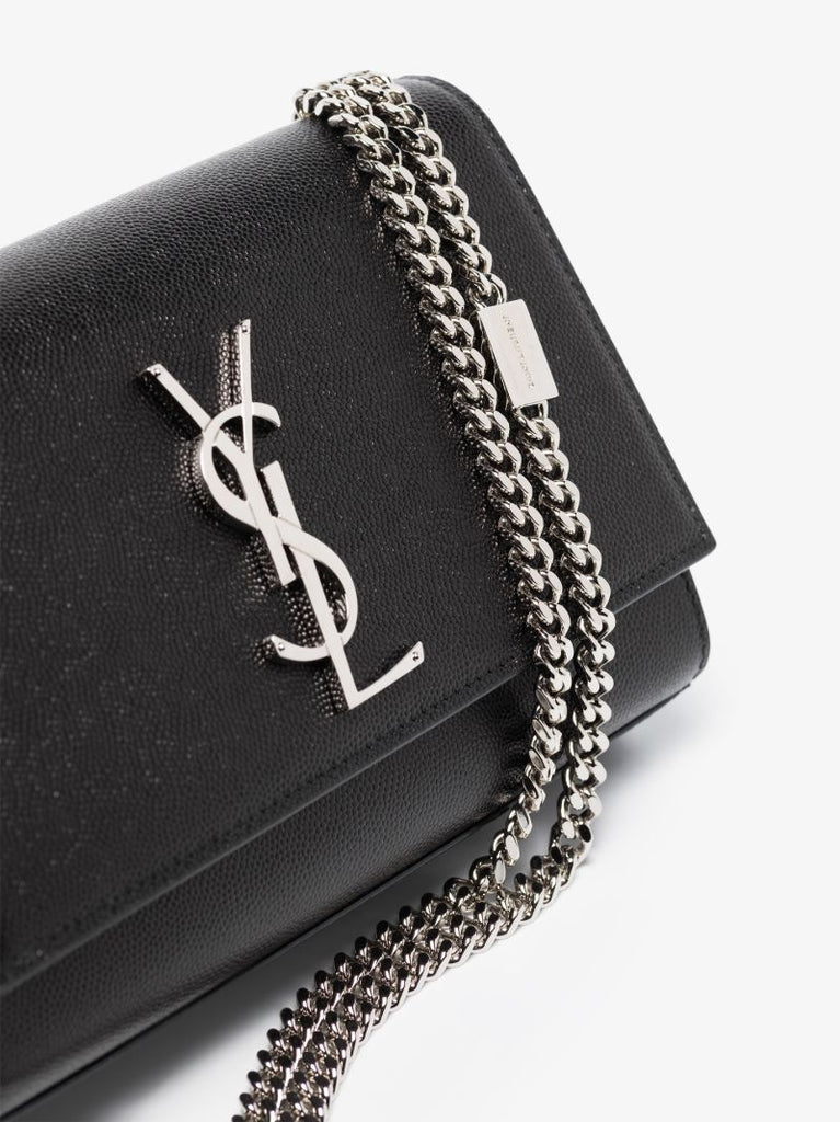 Black Kate Small Leather Shoulder Bag
