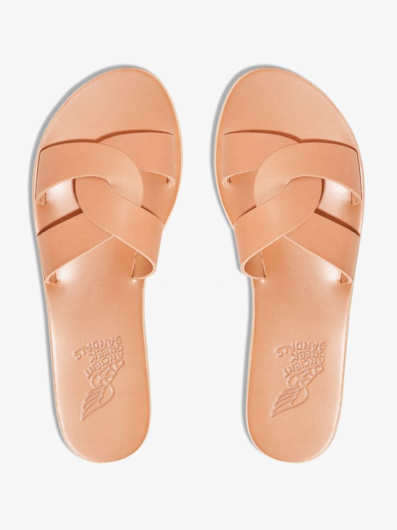 Neutral Desmos Leather Sandals