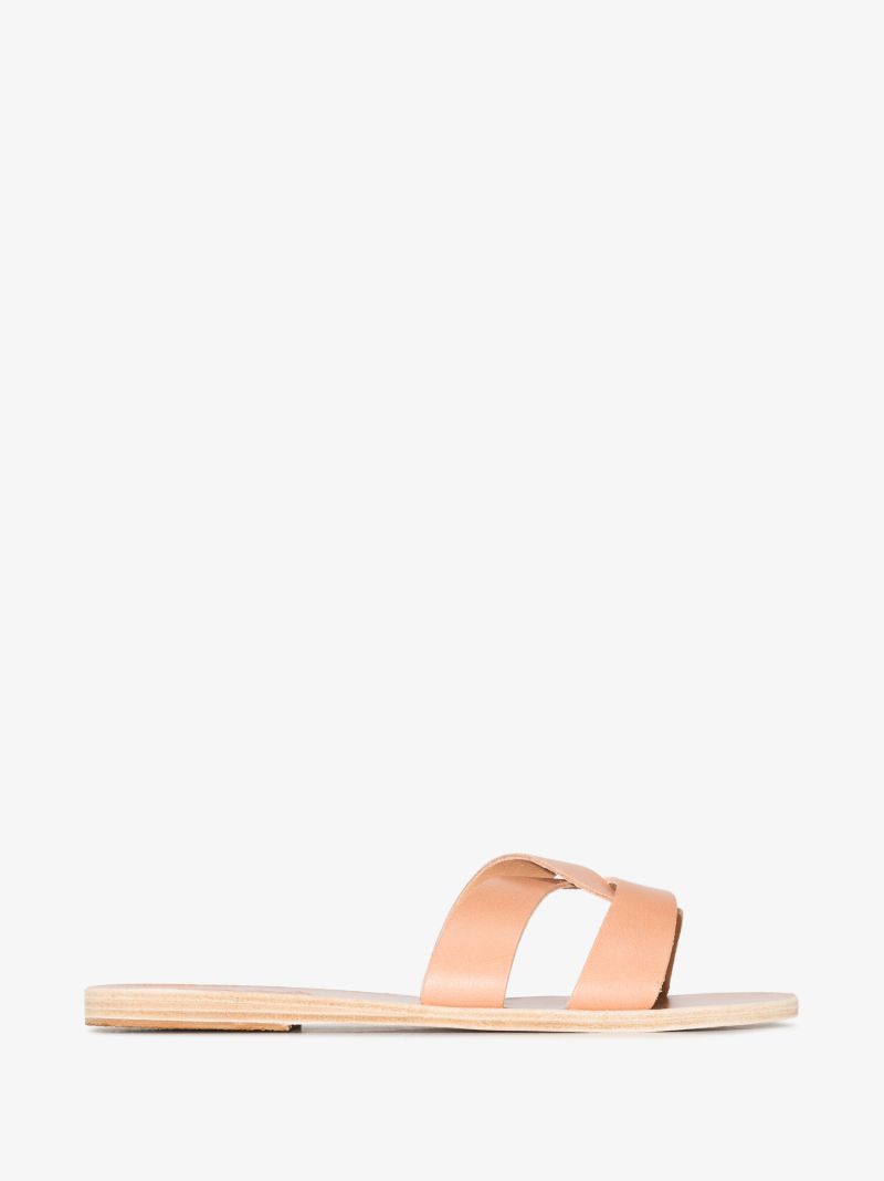 Neutral Desmos Leather Sandals