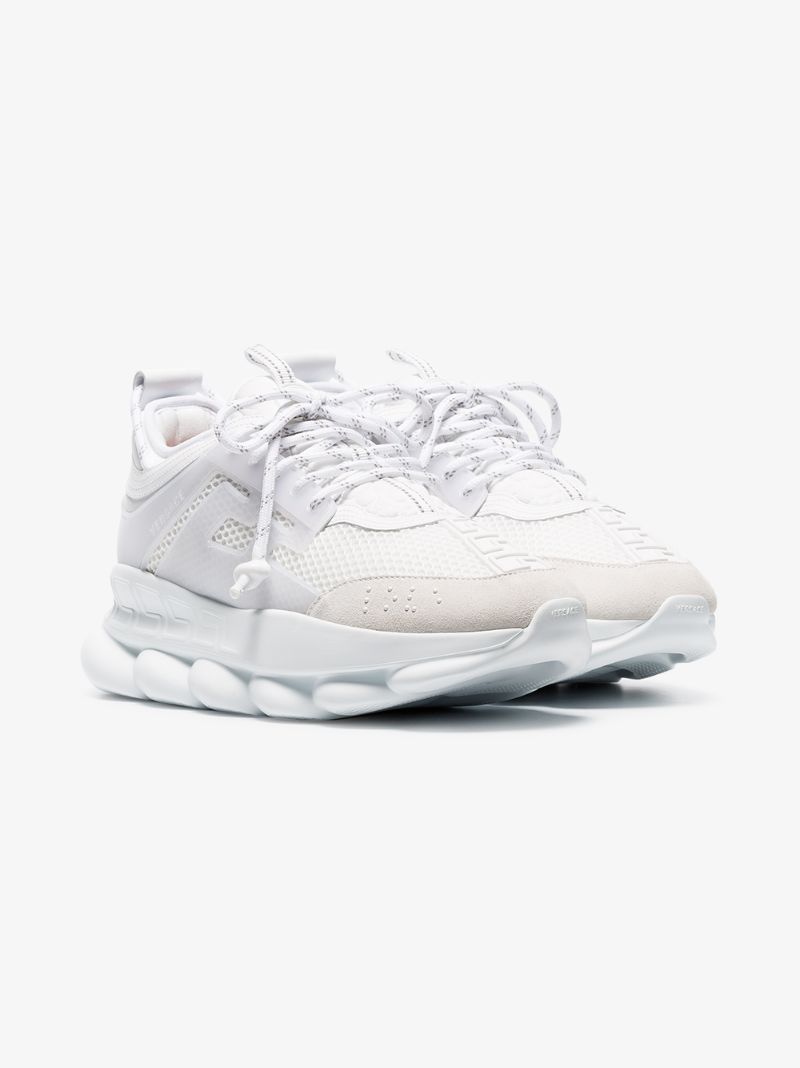 White Chain Reaction Sneakers