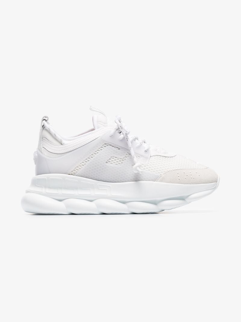 White Chain Reaction Sneakers