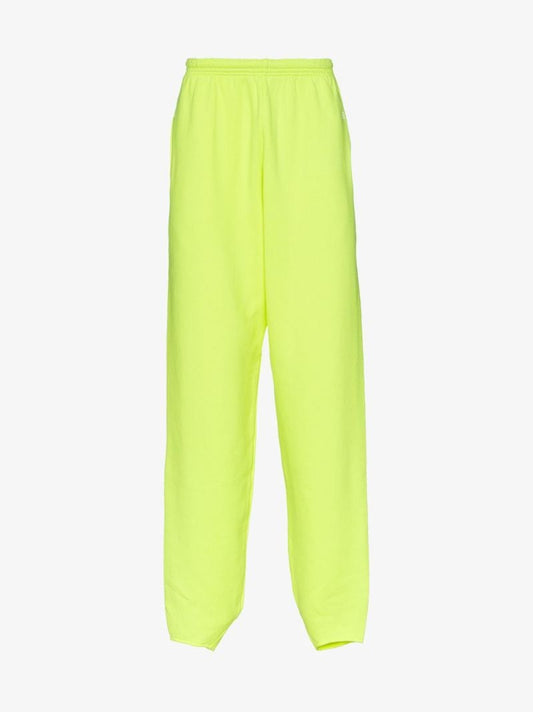 B Embroidered Cotton Sweat Pants