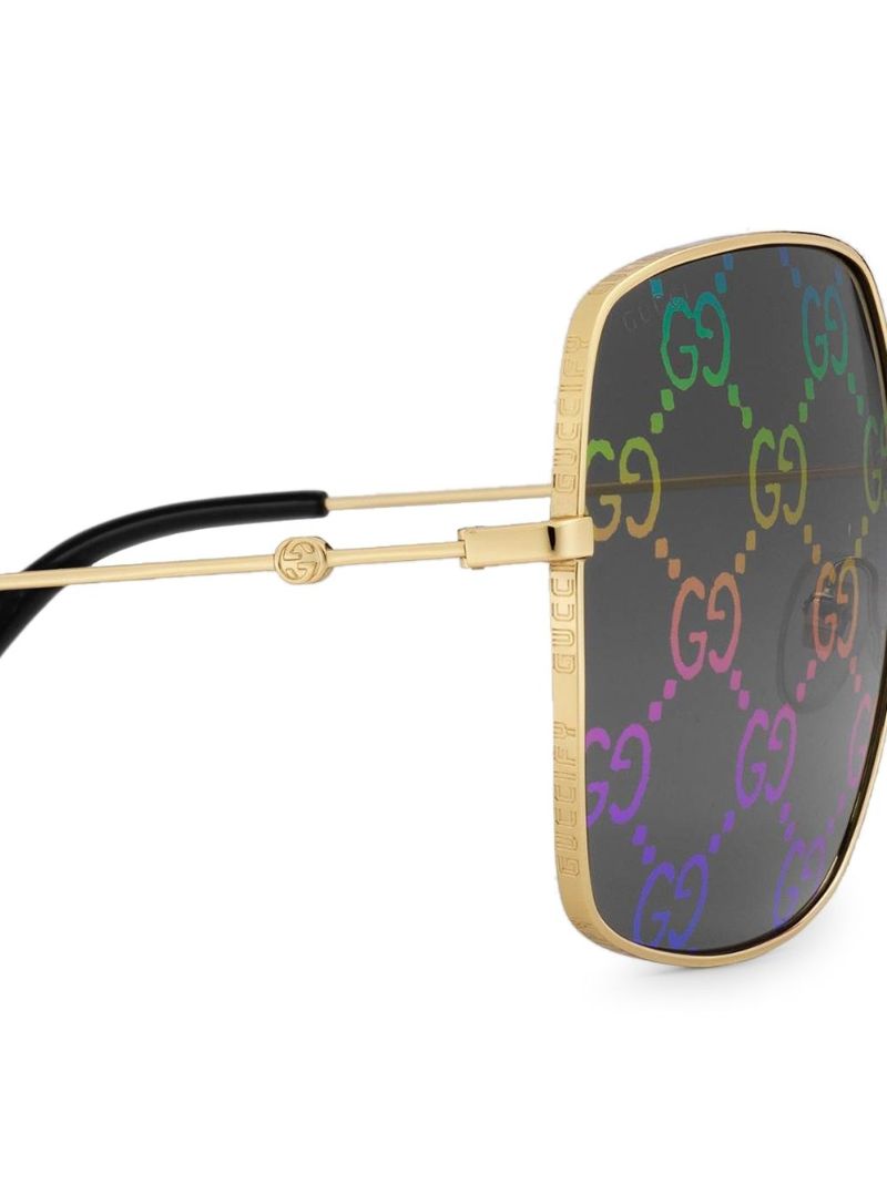 Rectangular-frame Sunglasses