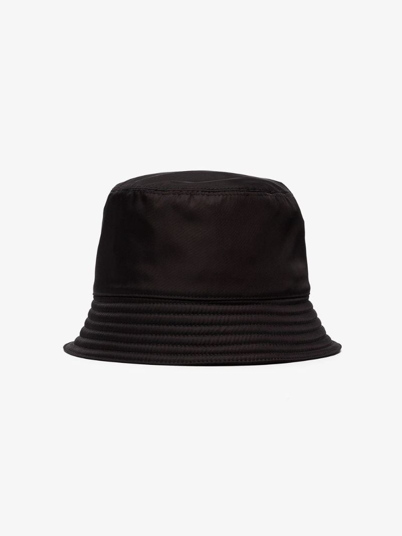 Black Logo Plaque Bucket Hat