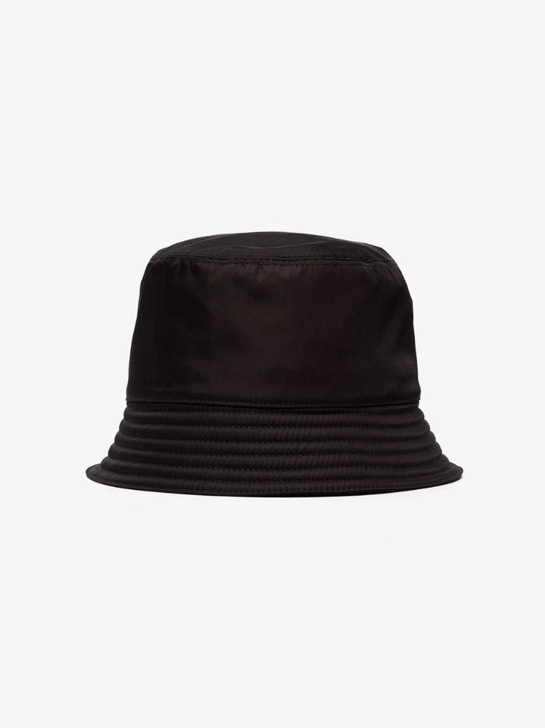 Black Logo Plaque Bucket Hat