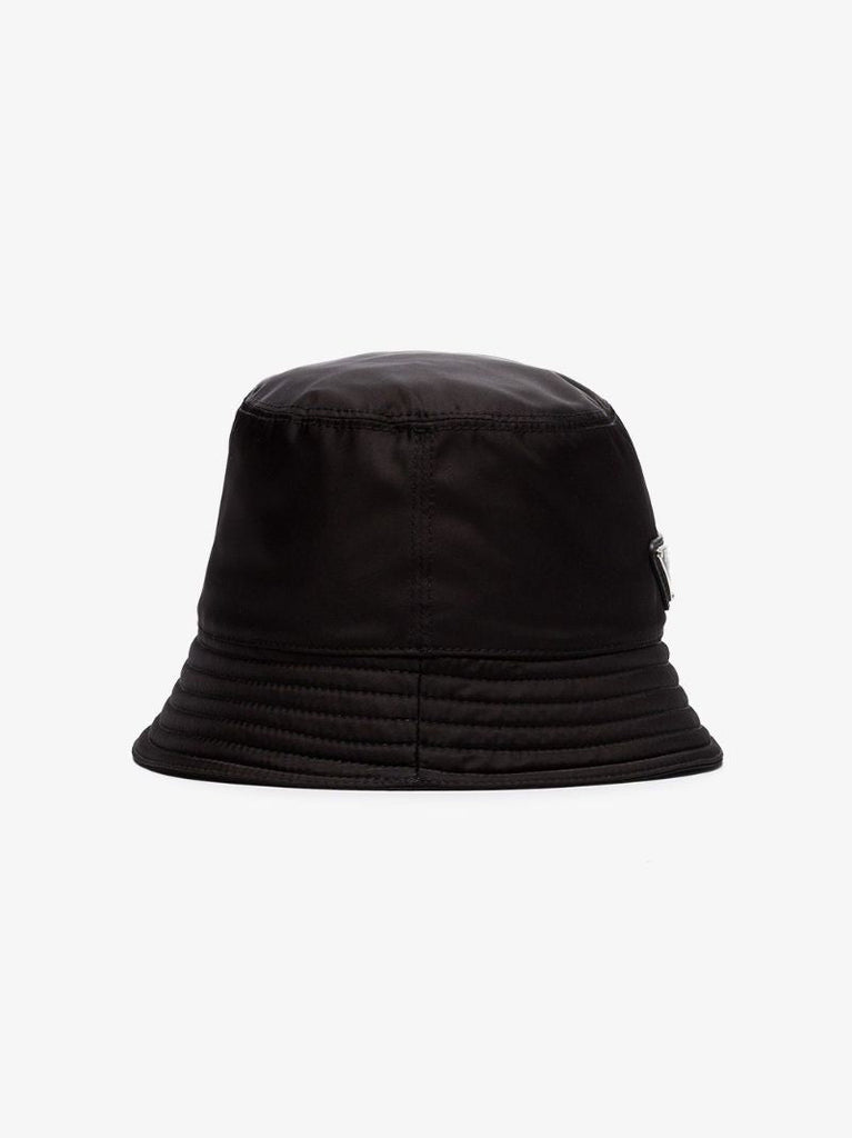 Black Logo Plaque Bucket Hat