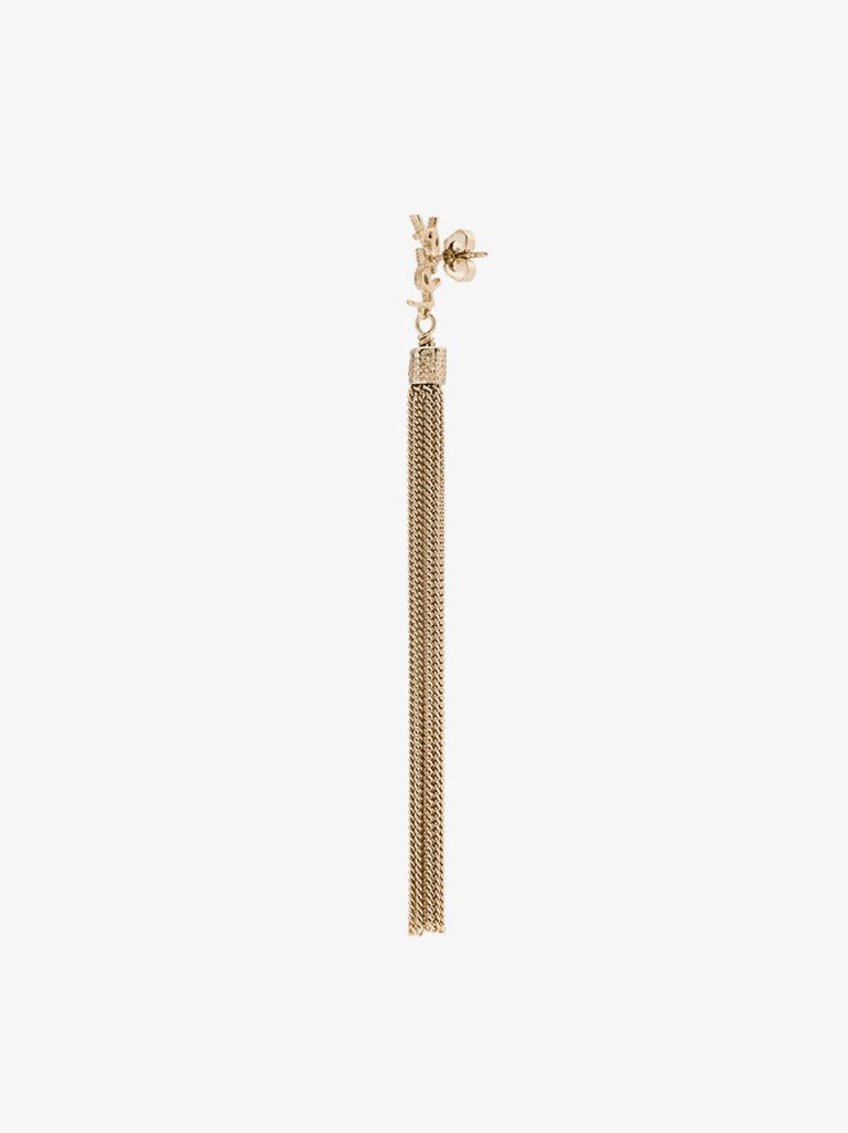 Gold-tone Loulou Chain Tassel Earrings