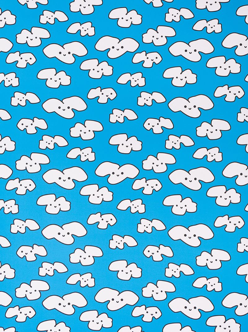 Cloud Print Wallpaper