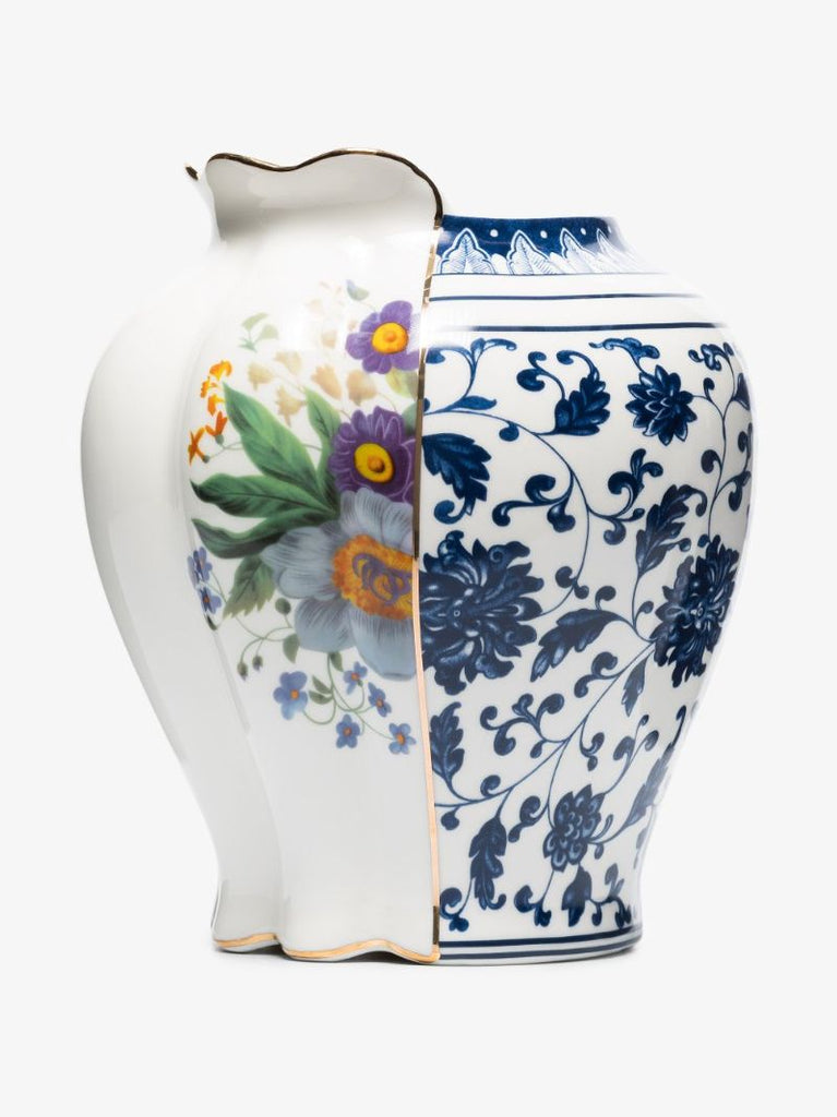 Multicoloured Hybrid Melania Porcelain Vase