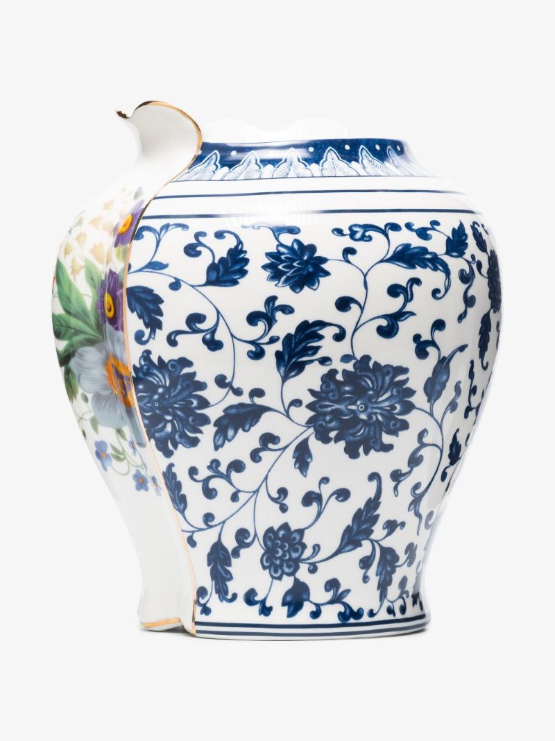 Multicoloured Hybrid Melania Porcelain Vase