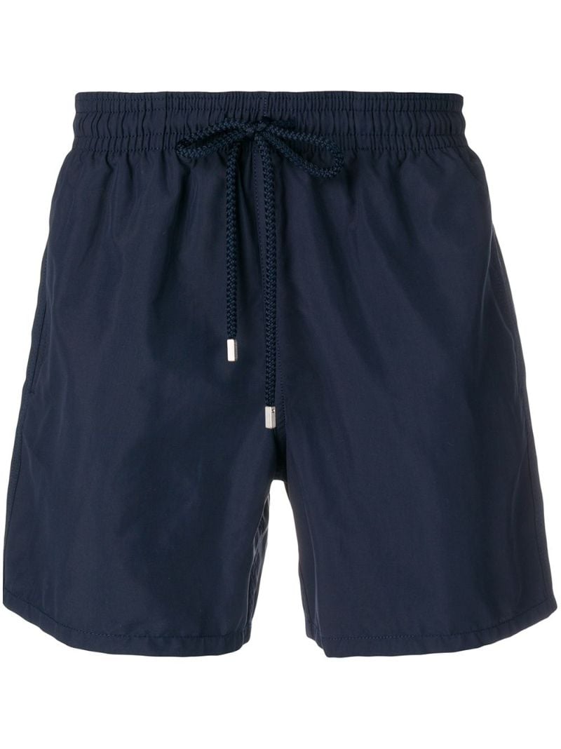 Blue Drawstring Swim Shorts