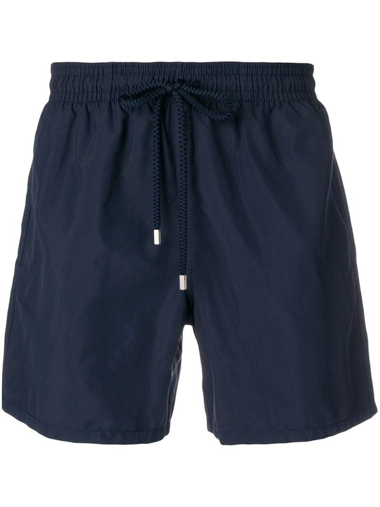 Blue Drawstring Swim Shorts
