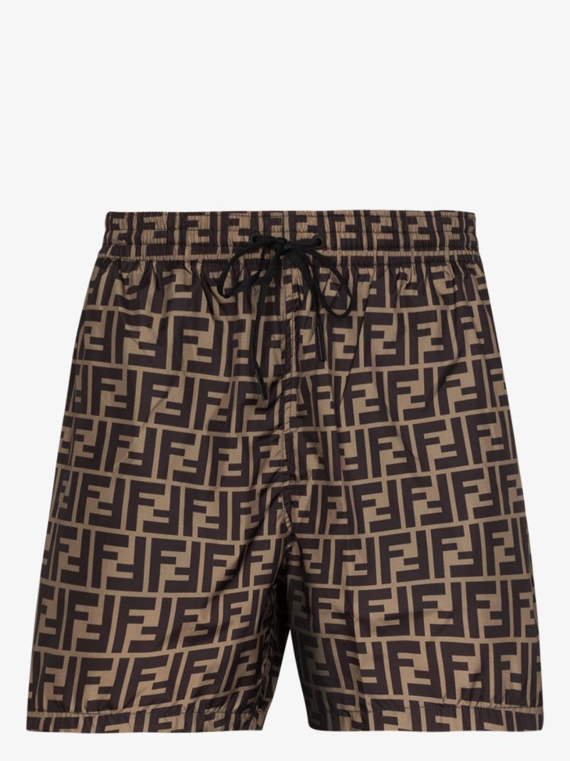 Fendi Ff Swm Shrts Brw