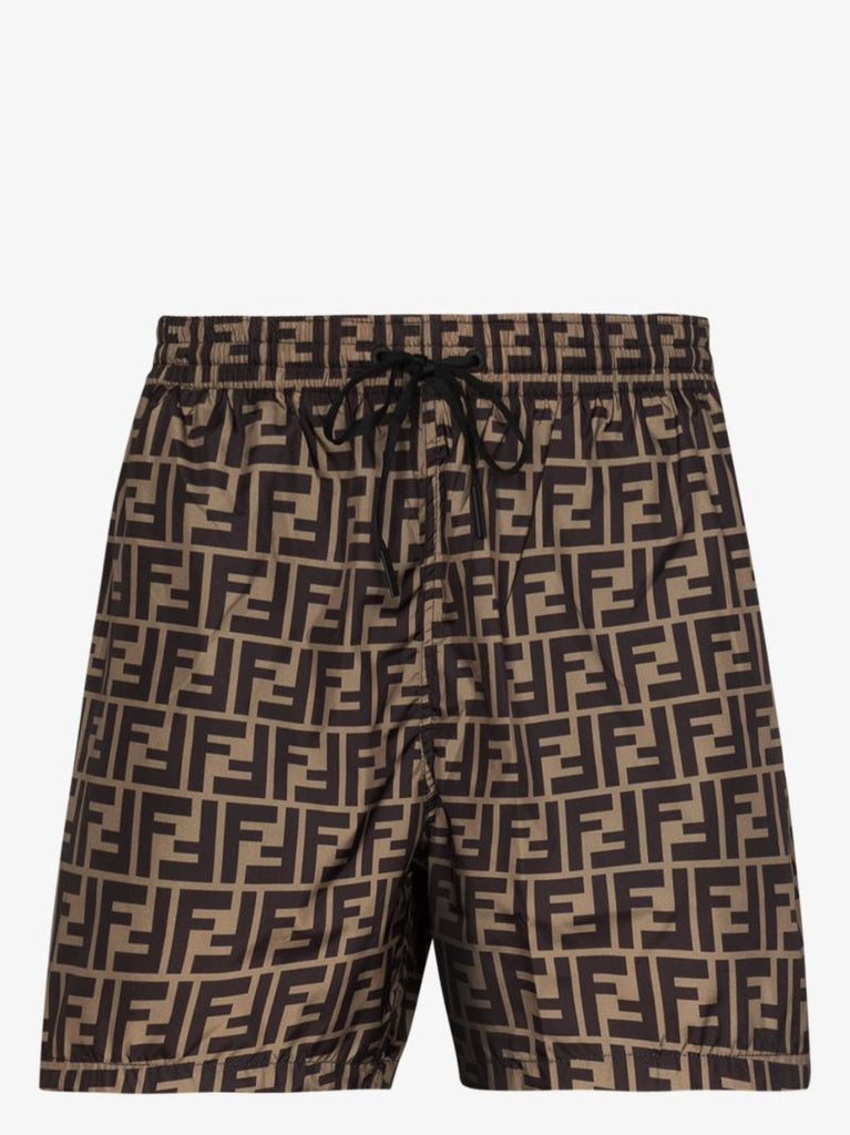 Fendi Ff Swm Shrts Brw
