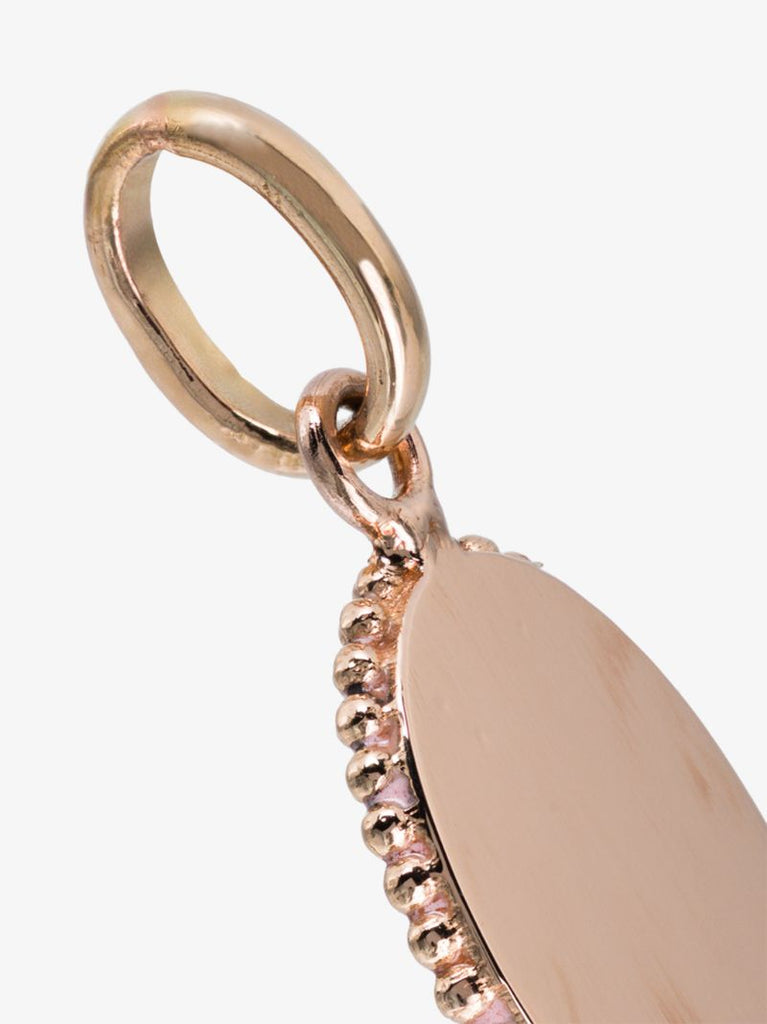 18k Rose Gold Flamingo Charm