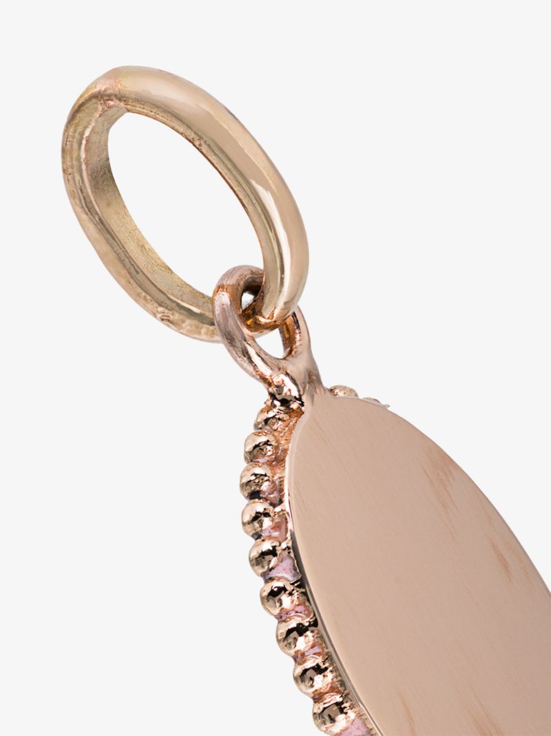 18k Rose Gold Flamingo Charm