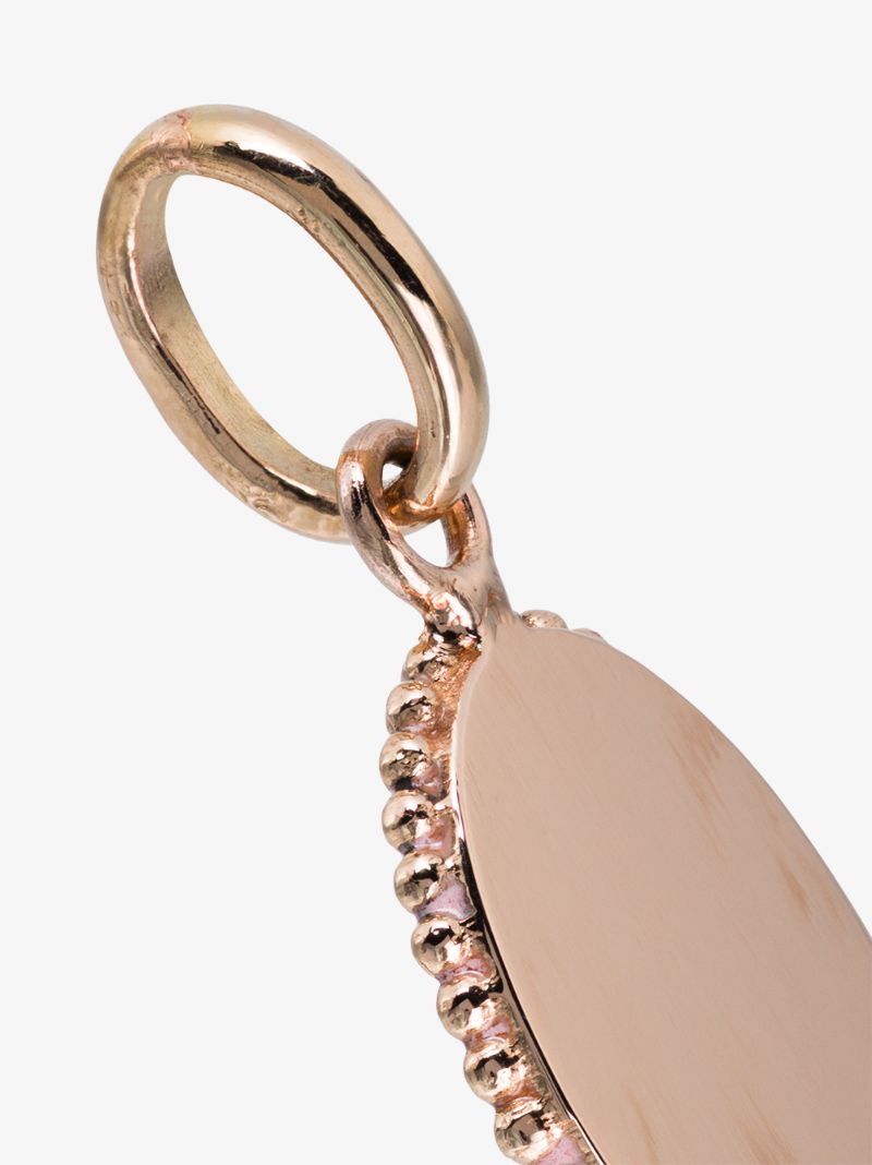 18k Rose Gold Flamingo Charm