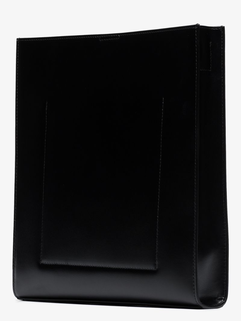 Black Tangle Small Leather Cross Body Bag