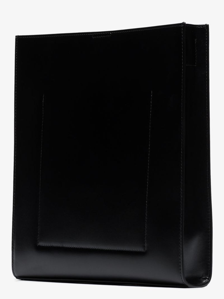 Black Tangle Small Leather Cross Body Bag