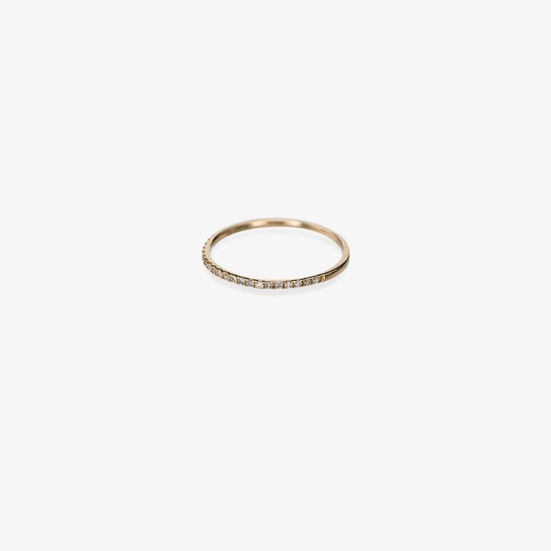 14k Yellow Gold Diamond Ring