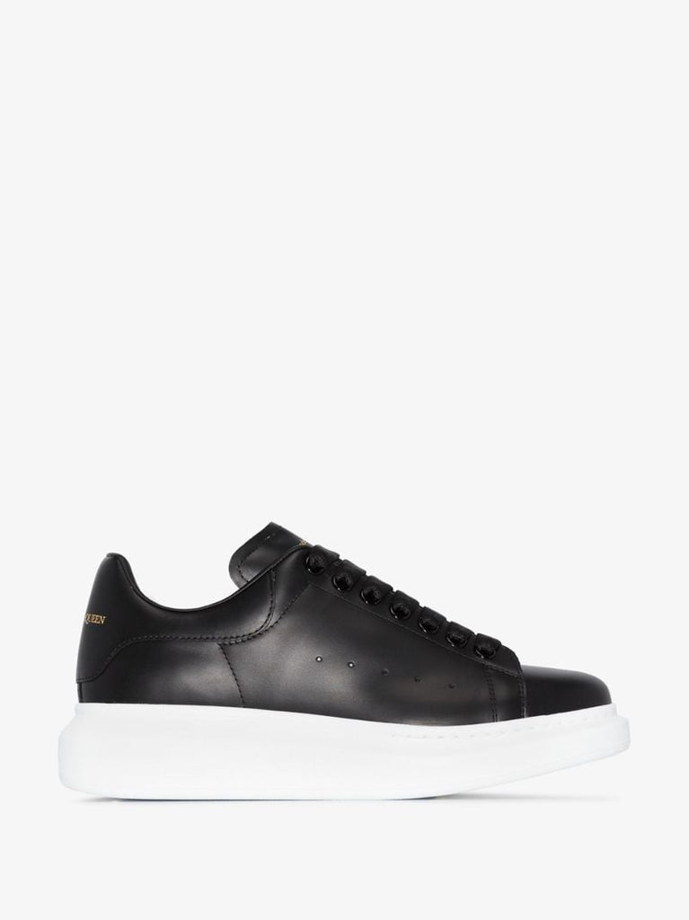 Black and White Oversized Sneakers