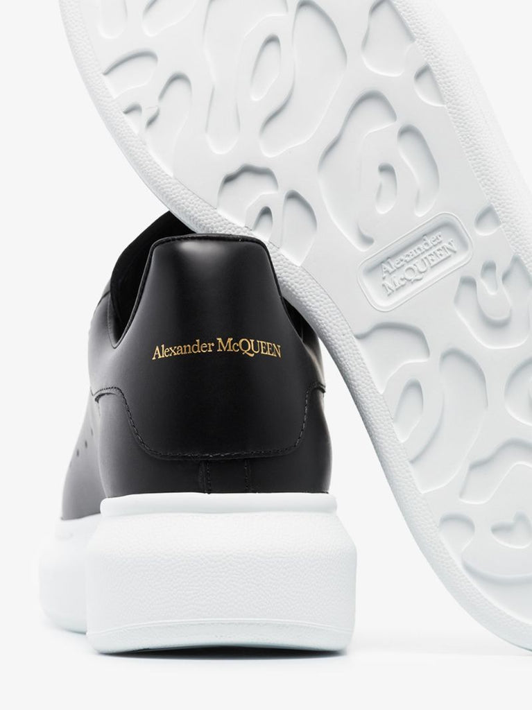 Black and White Oversized Sneakers